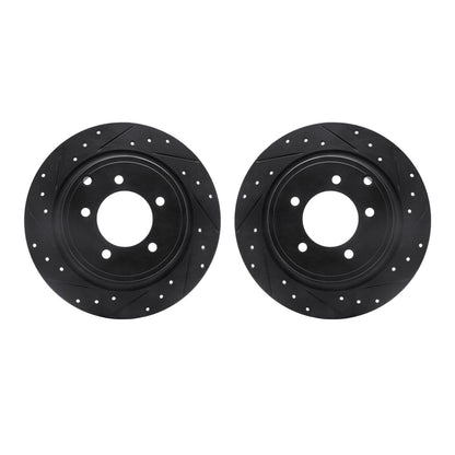 Dynamic Friction Company Disc Brake Rotor Set 8002-39018