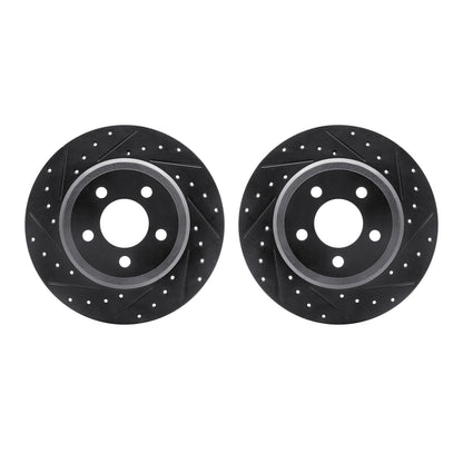 Dynamic Friction Company Disc Brake Rotor Set 8002-39019