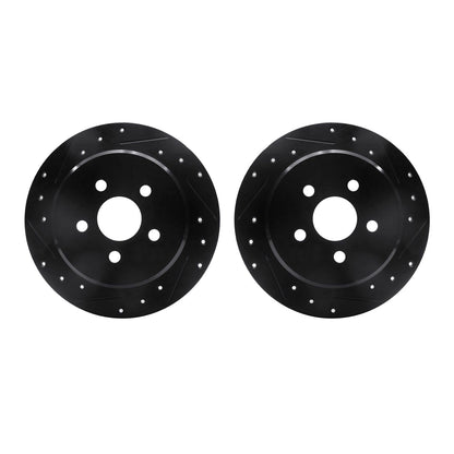 Dynamic Friction Company Disc Brake Rotor Set 8002-39022