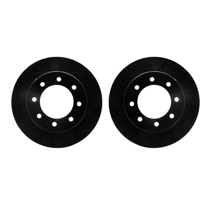 Dynamic Friction Company Disc Brake Rotor Set 8002-40066