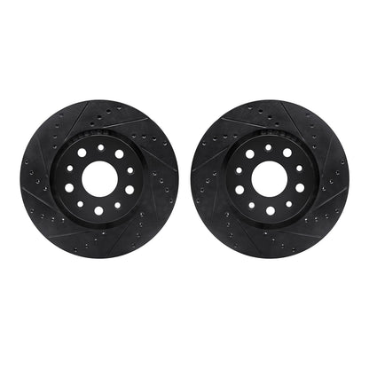 Dynamic Friction Company Disc Brake Rotor Set 8002-40102