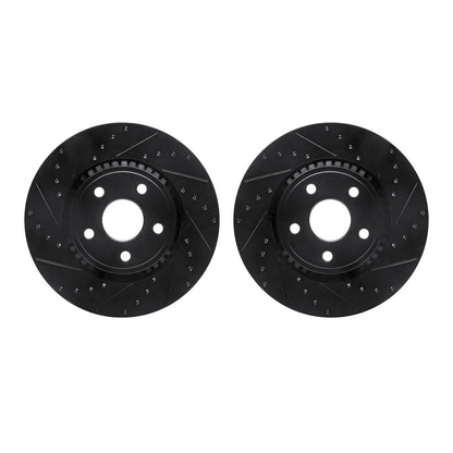 Dynamic Friction Company Disc Brake Rotor Set 8002-42004