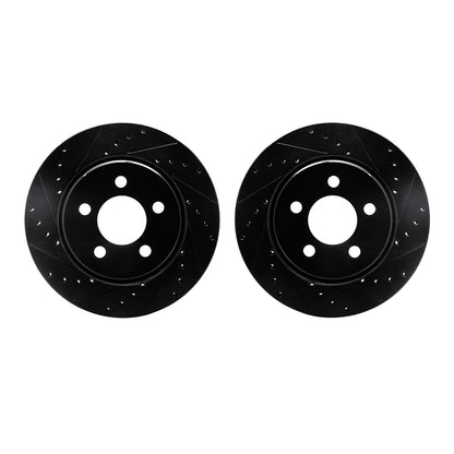 Dynamic Friction Company Disc Brake Rotor Set 8002-42007