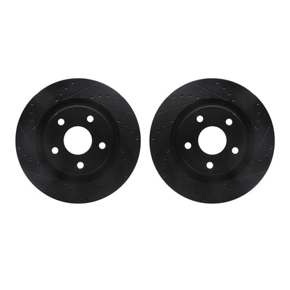 Dynamic Friction Company Disc Brake Rotor Set 8002-42022