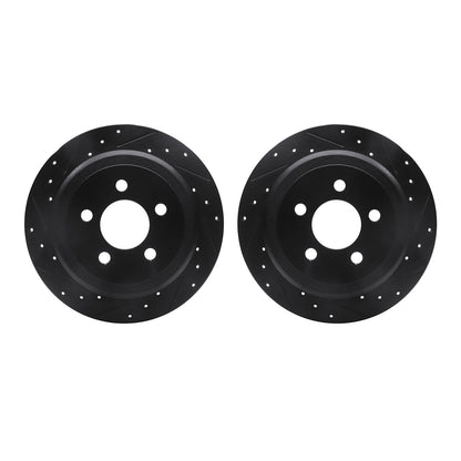 Dynamic Friction Company Disc Brake Rotor Set 8002-42028