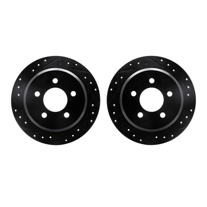 Dynamic Friction Company Disc Brake Rotor Set 8002-42033