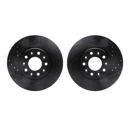 Dynamic Friction Company Disc Brake Rotor Set 8002-45006