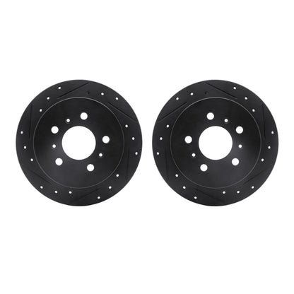 Dynamic Friction Company Disc Brake Rotor Set 8002-45015