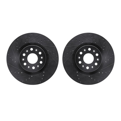 Dynamic Friction Company Disc Brake Rotor Set 8002-46002