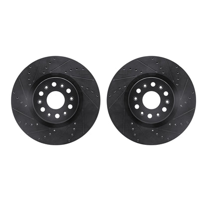 Dynamic Friction Company Disc Brake Rotor Set 8002-46002