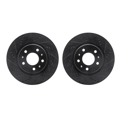 Dynamic Friction Company Disc Brake Rotor Set 8002-46012