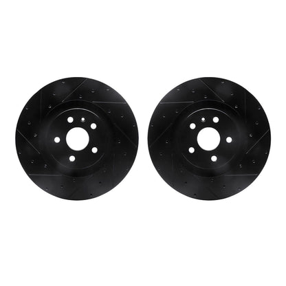 Dynamic Friction Company Disc Brake Rotor Set 8002-46018