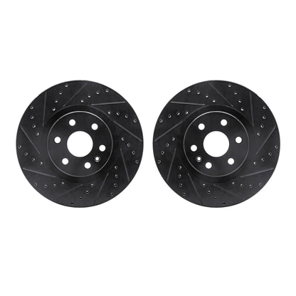Dynamic Friction Company Disc Brake Rotor Set 8002-46024