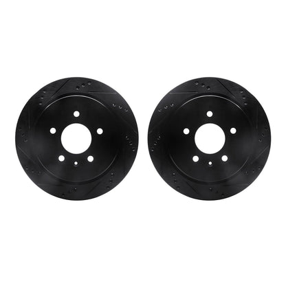 Dynamic Friction Company Disc Brake Rotor Set 8002-46035