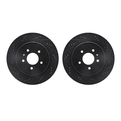 Dynamic Friction Company Disc Brake Rotor Set 8002-46037