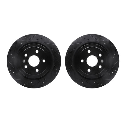 Dynamic Friction Company Disc Brake Rotor Set 8002-46039