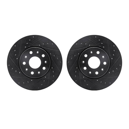 Dynamic Friction Company Disc Brake Rotor Set 8002-47023