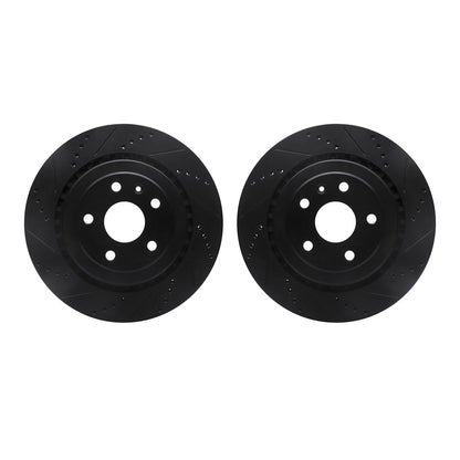 Dynamic Friction Company Disc Brake Rotor Set 8002-47052