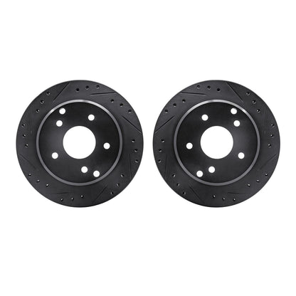 Dynamic Friction Company Disc Brake Rotor Set 8002-47060