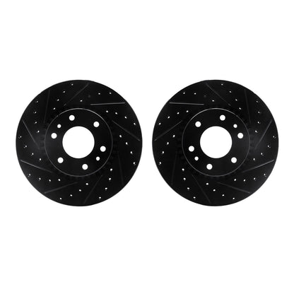 Dynamic Friction Company Disc Brake Rotor Set 8002-48003