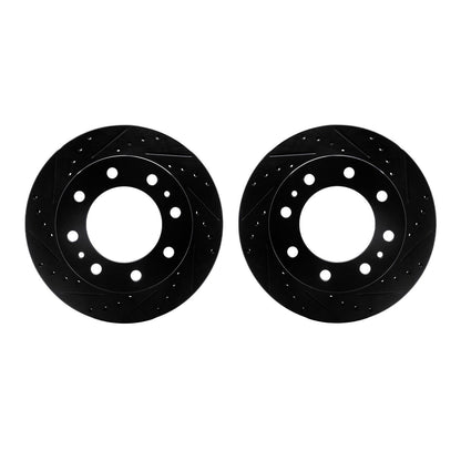 Dynamic Friction Company Disc Brake Rotor Set 8002-48012