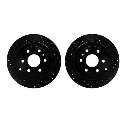 Dynamic Friction Company Disc Brake Rotor Set 8002-48052