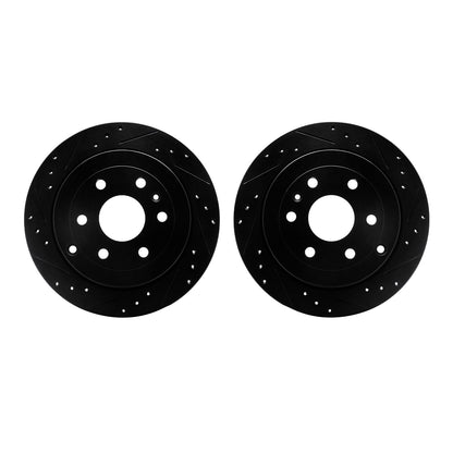 Dynamic Friction Company Disc Brake Rotor Set 8002-48052