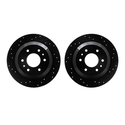 Dynamic Friction Company Disc Brake Rotor Set 8002-48054