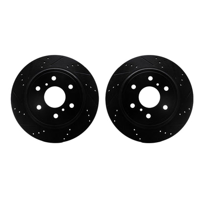 Dynamic Friction Company Disc Brake Rotor Set 8002-48056