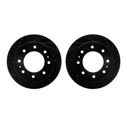 Dynamic Friction Company Disc Brake Rotor Set 8002-48069