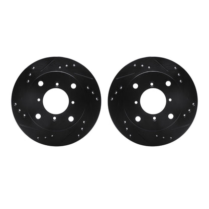 Dynamic Friction Company Disc Brake Rotor Set 8002-50001