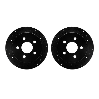 Dynamic Friction Company Disc Brake Rotor Set 8002-52013