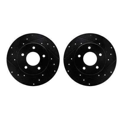 Dynamic Friction Company Disc Brake Rotor Set 8002-52014