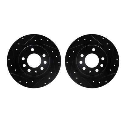 Dynamic Friction Company Disc Brake Rotor Set 8002-52019