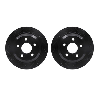 Dynamic Friction Company Disc Brake Rotor Set 8002-52020