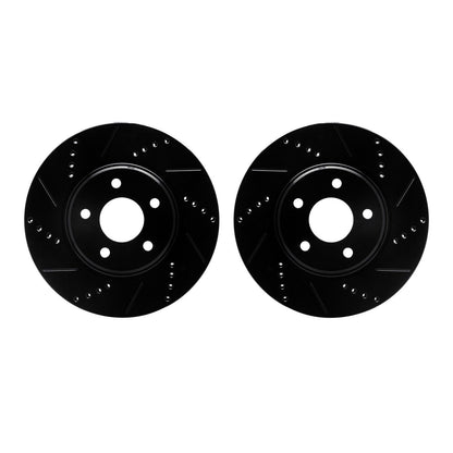 Dynamic Friction Company Disc Brake Rotor Set 8002-53000