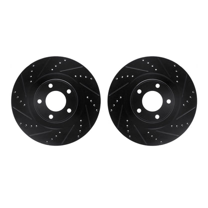 Dynamic Friction Company Disc Brake Rotor Set 8002-54051