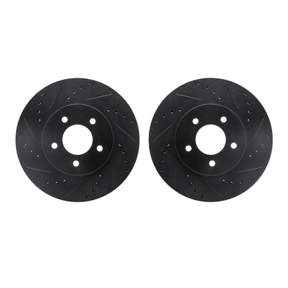 Dynamic Friction Company Disc Brake Rotor Set 8002-54057
