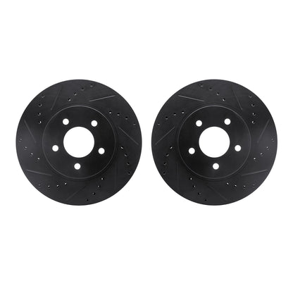 Dynamic Friction Company Disc Brake Rotor Set 8002-54057