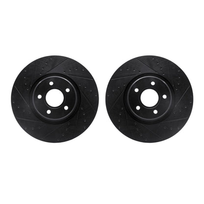 Dynamic Friction Company Disc Brake Rotor Set 8002-54058