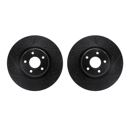 Dynamic Friction Company Disc Brake Rotor Set 8002-54058