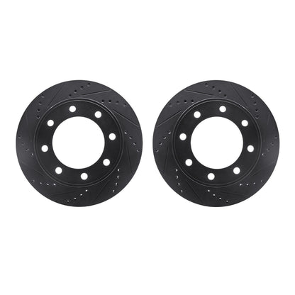 Dynamic Friction Company Disc Brake Rotor Set 8002-54063