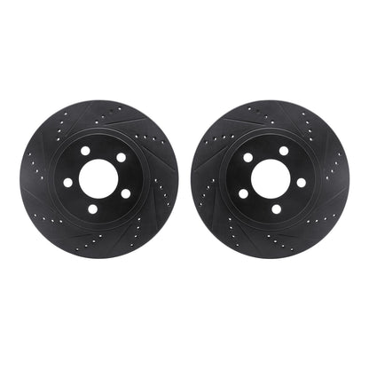 Dynamic Friction Company Disc Brake Rotor Set 8002-54075