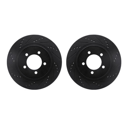 Dynamic Friction Company Disc Brake Rotor Set 8002-54077