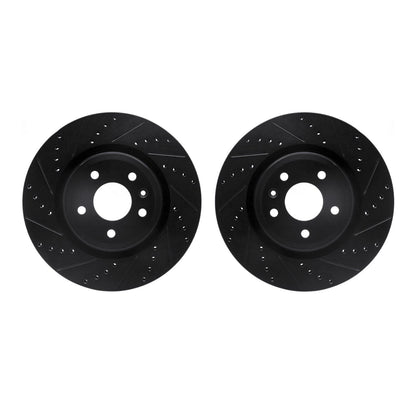 Dynamic Friction Company Disc Brake Rotor Set 8002-54079