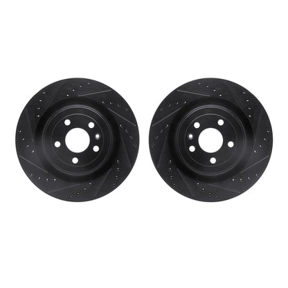 Dynamic Friction Company Disc Brake Rotor Set 8002-54080
