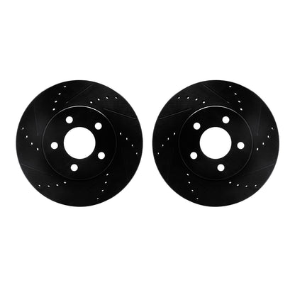 Dynamic Friction Company Disc Brake Rotor Set 8002-54154
