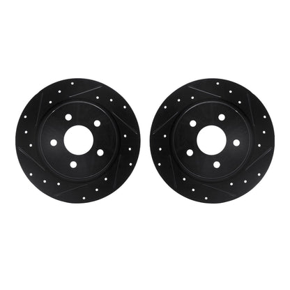 Dynamic Friction Company Disc Brake Rotor Set 8002-54186