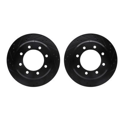 Dynamic Friction Company Disc Brake Rotor Set 8002-54189