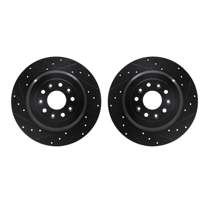 Dynamic Friction Company Disc Brake Rotor Set 8002-54198